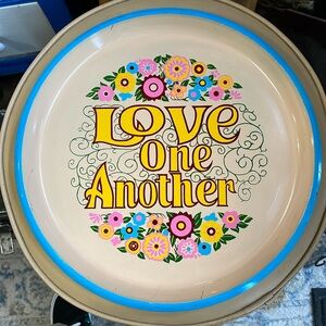 “Love One Another” Melamine Serving Tray